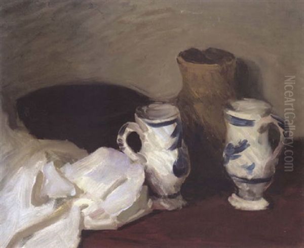 Still Life With Three Jugs by Roderic O'Conor