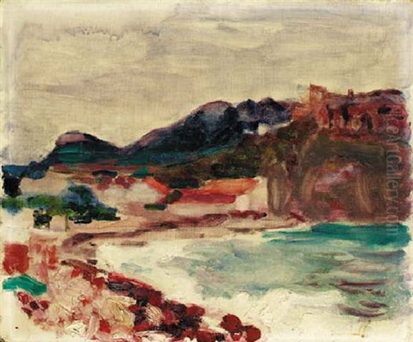 The Bay Oil Painting by Roderic O'Conor