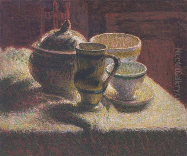 Nature Morte - Faience Oil Painting by Roderic O'Conor