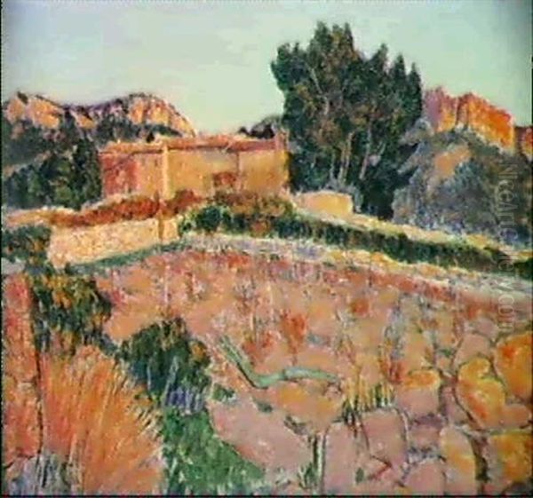 Cote D'azur Oil Painting by Roderic O'Conor