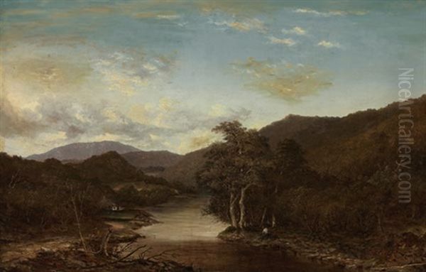 Fishing On The River by Walter Mason Oddie