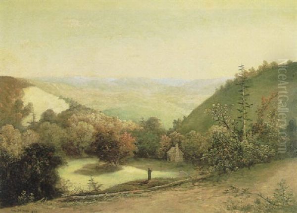 A View Across The Catskills Oil Painting by Walter Mason Oddie