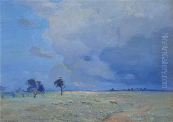 Gathering Storm Oil Painting by Edward Cairns Officer