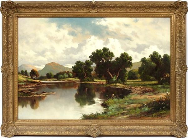 Landscape Oil Painting by Frederick D. Ogden