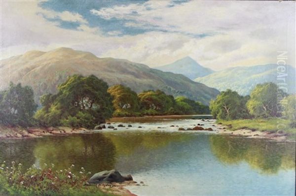 Landscape Oil Painting by Frederick D. Ogden