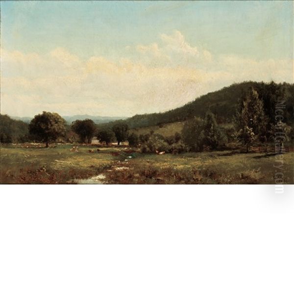 Berkshire Valley, Massachusetts Oil Painting by John Clinton Ogilvie