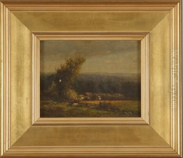 A Summer Day In New Jersey Oil Painting by John Clinton Ogilvie