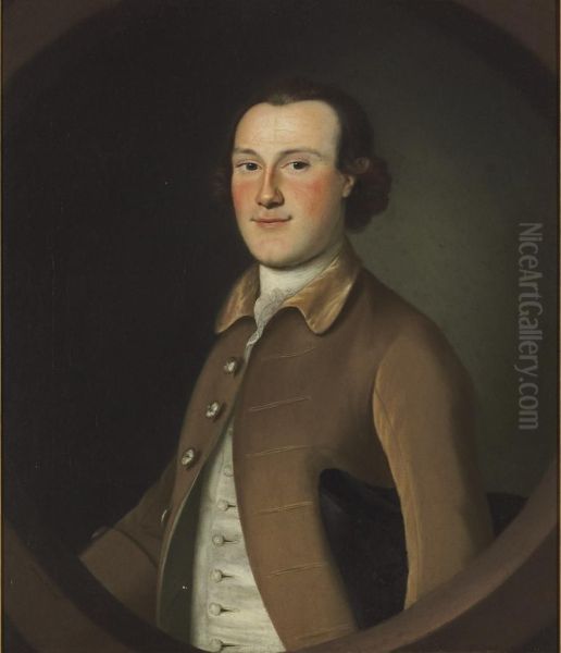 Portrait Of Woodbury Osborne Oil Painting by Joseph Blackburn