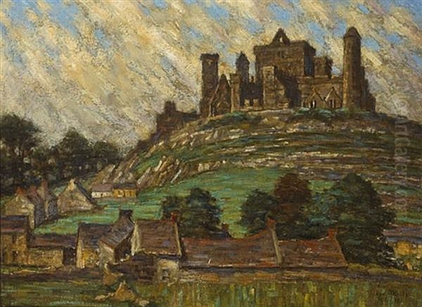 Cashel Oil Painting by Aloysius C. O'Kelly