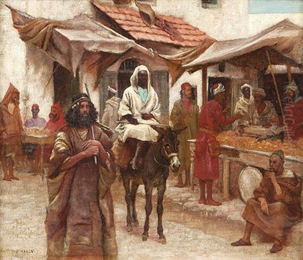 The Market Place, Tangier by Aloysius C. O'Kelly