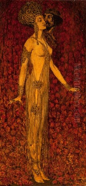 Salome Oil Painting by Edward Okun