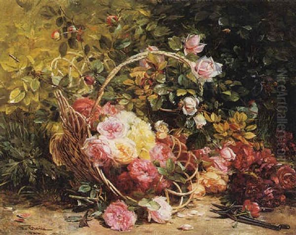 Fresh Cut Flowers Oil Painting by Frederico Olaria