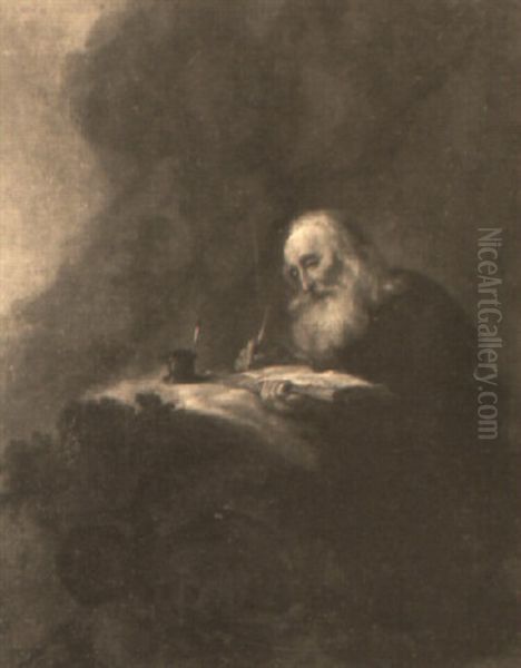 St. Jerome Oil Painting by Jan Olis