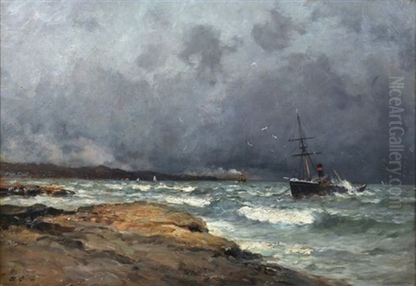 Chalutier, Effet D'orage by Jean Baptiste Olive