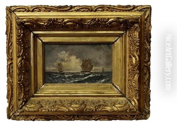 On The High Seas Oil Painting by Jean Baptiste Olive