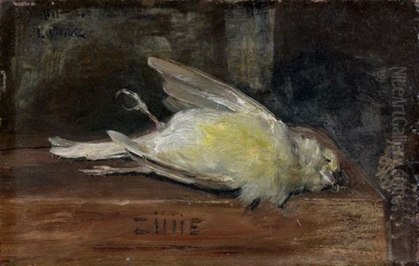 Oiseau Oil Painting by Jean Baptiste Olive