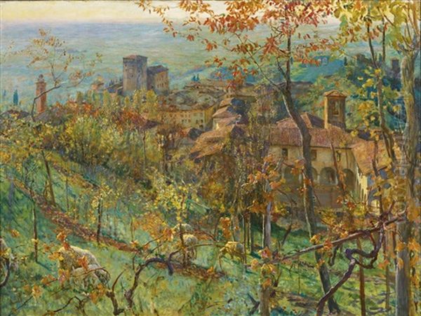 Late Autumn, Asolo by Herbert Arnould Olivier