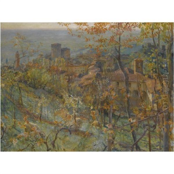 Late Autumn, Asolo by Herbert Arnould Olivier