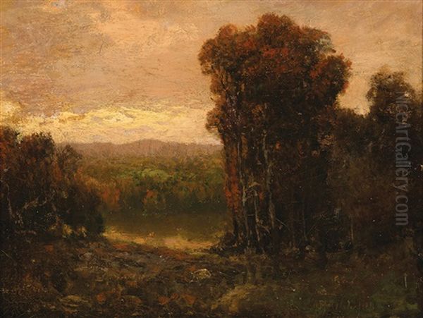 Autumn Nights Oil Painting by Julian Onderdonk