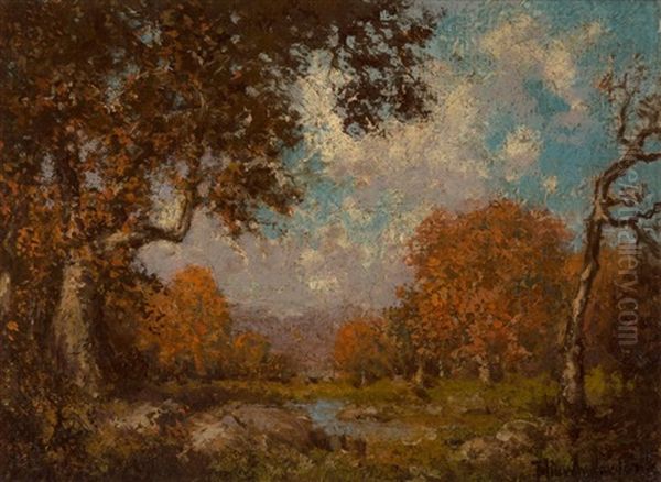 East Coast Autumn Oil Painting by Julian Onderdonk