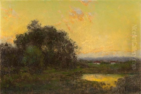 Summer Afternoon Oil Painting by Julian Onderdonk