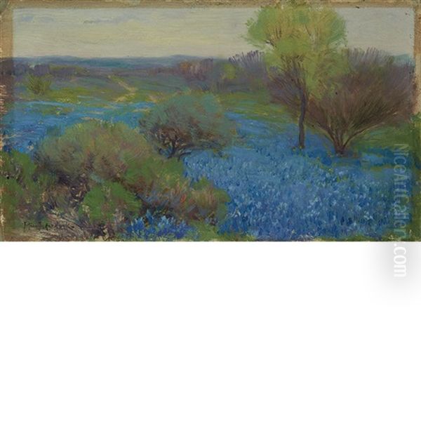 Springtime, San Antonio, Texas Oil Painting by Julian Onderdonk