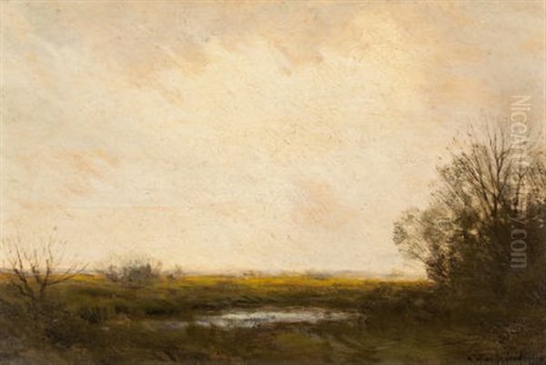 Marsh Lands Oil Painting by Julian Onderdonk