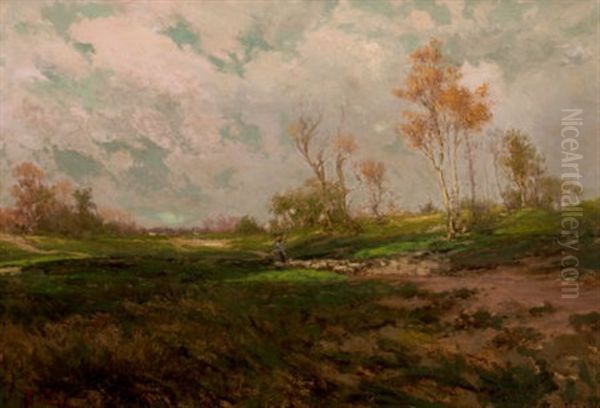 Autumn Shadows Oil Painting by Julian Onderdonk