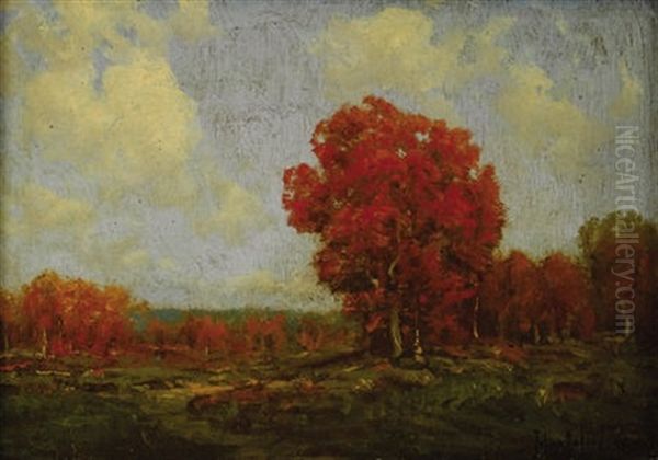 October Day Oil Painting by Julian Onderdonk