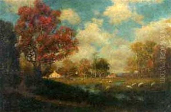 October Oil Painting by Julian Onderdonk