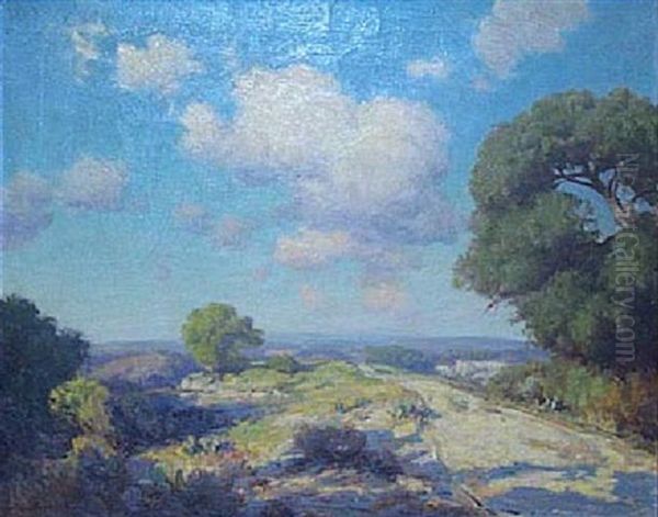 Afternoon Sunlight, South West Texas Oil Painting by Julian Onderdonk