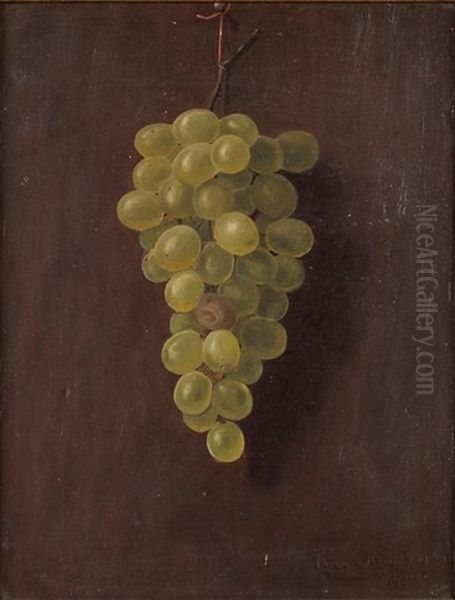 Grapes Oil Painting by Robert Jenkins Onderdonk