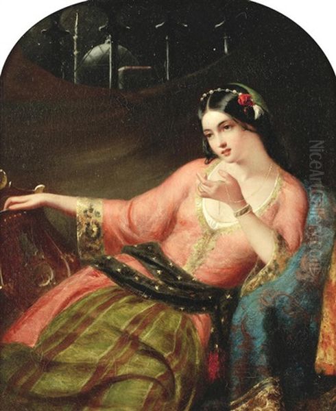 In The Harem Oil Painting by Henry Nelson O'Neil