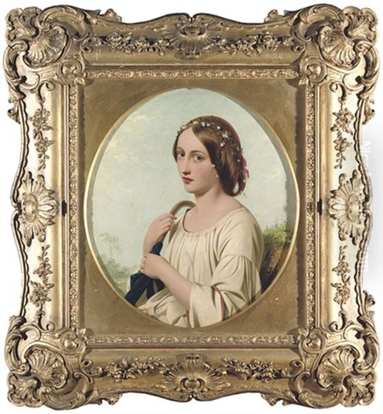 Perdita Oil Painting by Henry Nelson O'Neil