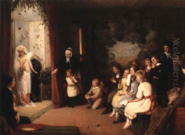 The Rehearsal Oil Painting by George Bernard O'Neill