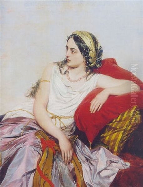 Myrrha Oil Painting by Henry Nelson O'Neill