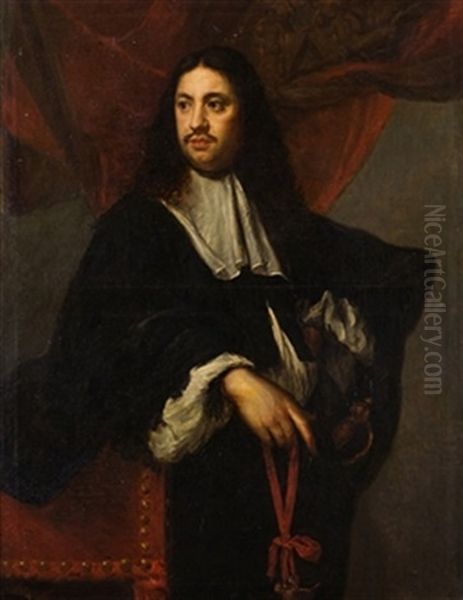 Retrato De Caballero Oil Painting by Jacob Oost the Elder