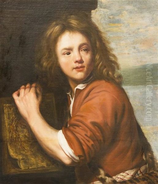 Portrait Of A Young Boy by Jacob Oost the Elder