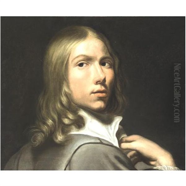 Portrait Of A Young Boy Oil Painting by Jacob Oost the Elder