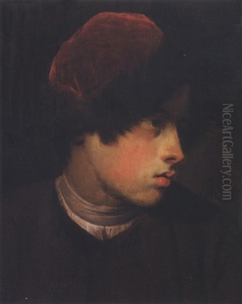 Portrait Of A Boy Oil Painting by Jacob Oost the Elder