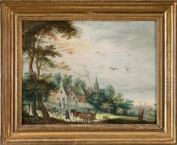 Escena Rural Oil Painting by Isaac Van Oosten