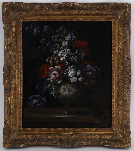 Bouquet 
De Fleurs Oil Painting by Jean Baptiste Belin de Fontenay