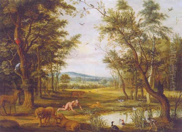 Nebuchadnezzar Oil Painting by Isaac Van Oosten