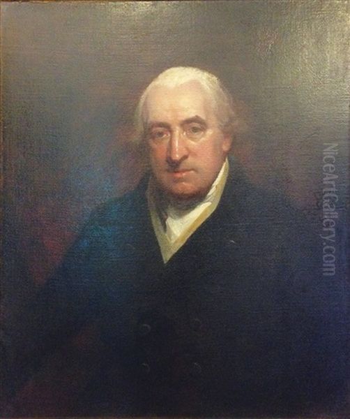 Dr. John Wolcot Oil Painting by John Opie