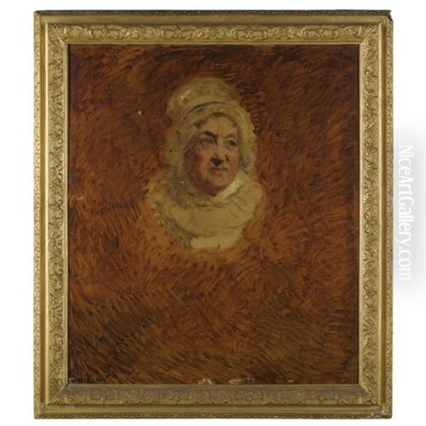 Sketch For The Head Of A Lady, Possibly Lady Elizabeth Howard (d. 1815), Wife Of Henry Reginald Courtenay, Bishop Of Exeter Oil Painting by John Opie