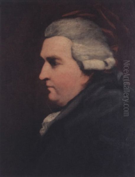 Portrait Of Dr. Wolcot Known As Peter Pindar Oil Painting by John Opie