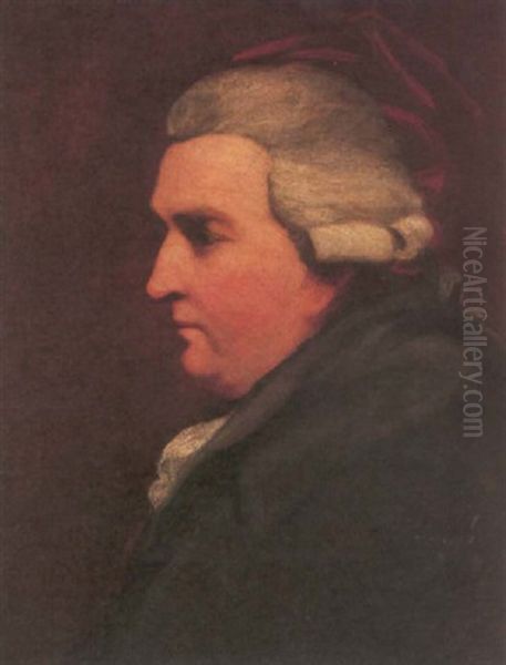 Portrait Of Dr. Wolcot, Known As Peter Pindar Oil Painting by John Opie