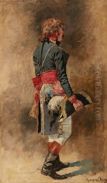 Soldat D'empire Oil Painting by Maurice Henri Orange