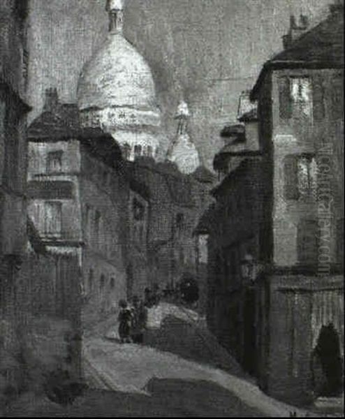 Le Sacre-coeur, Montmartre Oil Painting by Marthe Orant