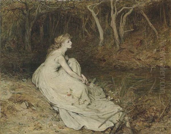 Ophelia Oil Painting by Sir William Quiller Orchardson